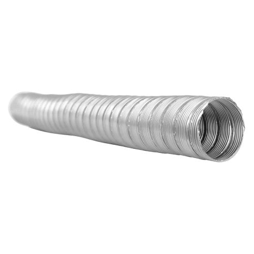 Edelstahl Flexibles Rohr einlagig Ø130 mm - Länge 1000 mm - 0,08 mm - V2 - EW-LINE FLEX FU Jeremias