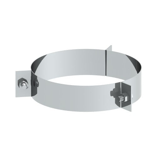 Edelstahlschornstein 3-Punkt-Abspannschelle Ø130 mm - V2A - DW-ECO 2.0 Jeremias