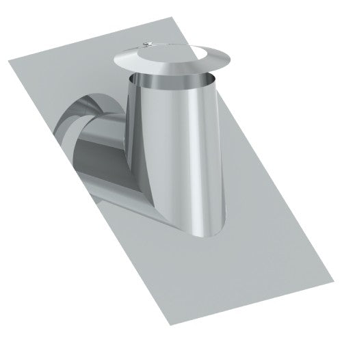 Edelstahl DW Dachdurchführung 36°- 45° mit Bleirand und Wetterkragen Ø160 mm - V2A - DW-ECO 2.0 Jeremias