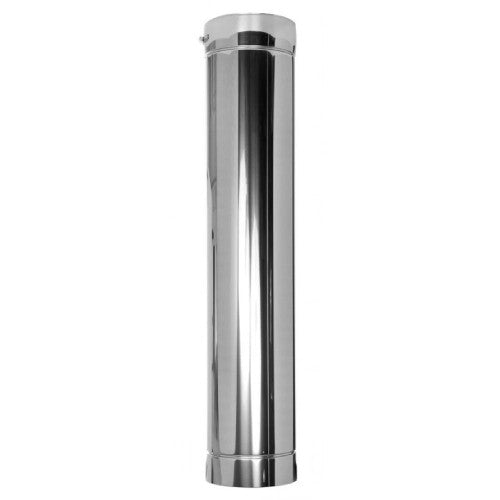 Edelstahlschornstein Rohr Lange 1000 mm Ø150 mm - V2A - DW-ECO 2.0 Jeremias - Deutscher Hersteller