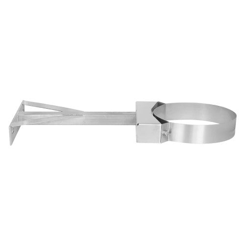 Edelstahlschornstein Wandhalter verstellbar 250 - 360 mm Ø150 mm - V2A - DW-ECO 2.0 Jeremias