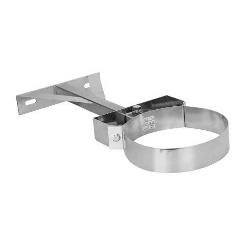 Edelstahlschornstein Wandhalter verstellbar 250 - 360 mm Ø150 mm - V2A - DW-ECO 2.0 Jeremias
