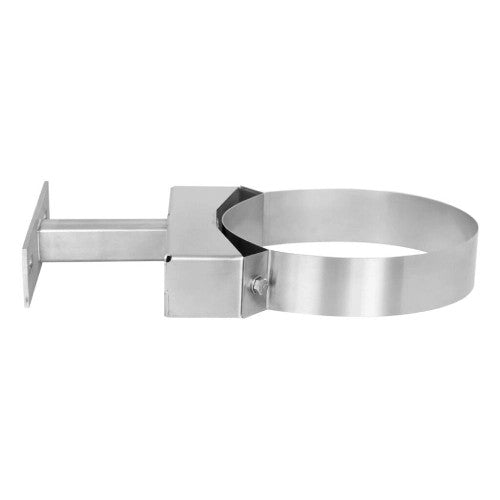 Edelstahlschornstein Wandhalter verstellbar 50 - 150 mm Ø150 mm - V2A - DW-ECO 2.0 Jeremias