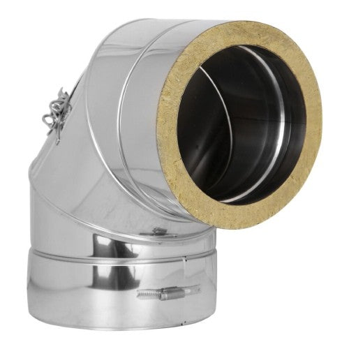 Edelstahlschornstein Reinigungswinkel 90° Ø180 mm - V2A - DW-ECO 2.0 Jeremias