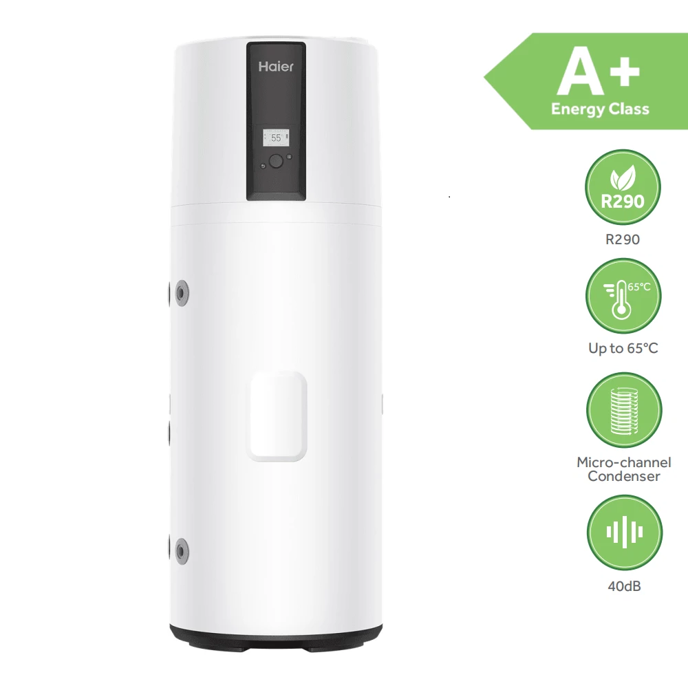 Haier HP200M7-F9 Air Energy 200 Liter R290 Warmwasser Brauchwasserwärmepumpe Boiler