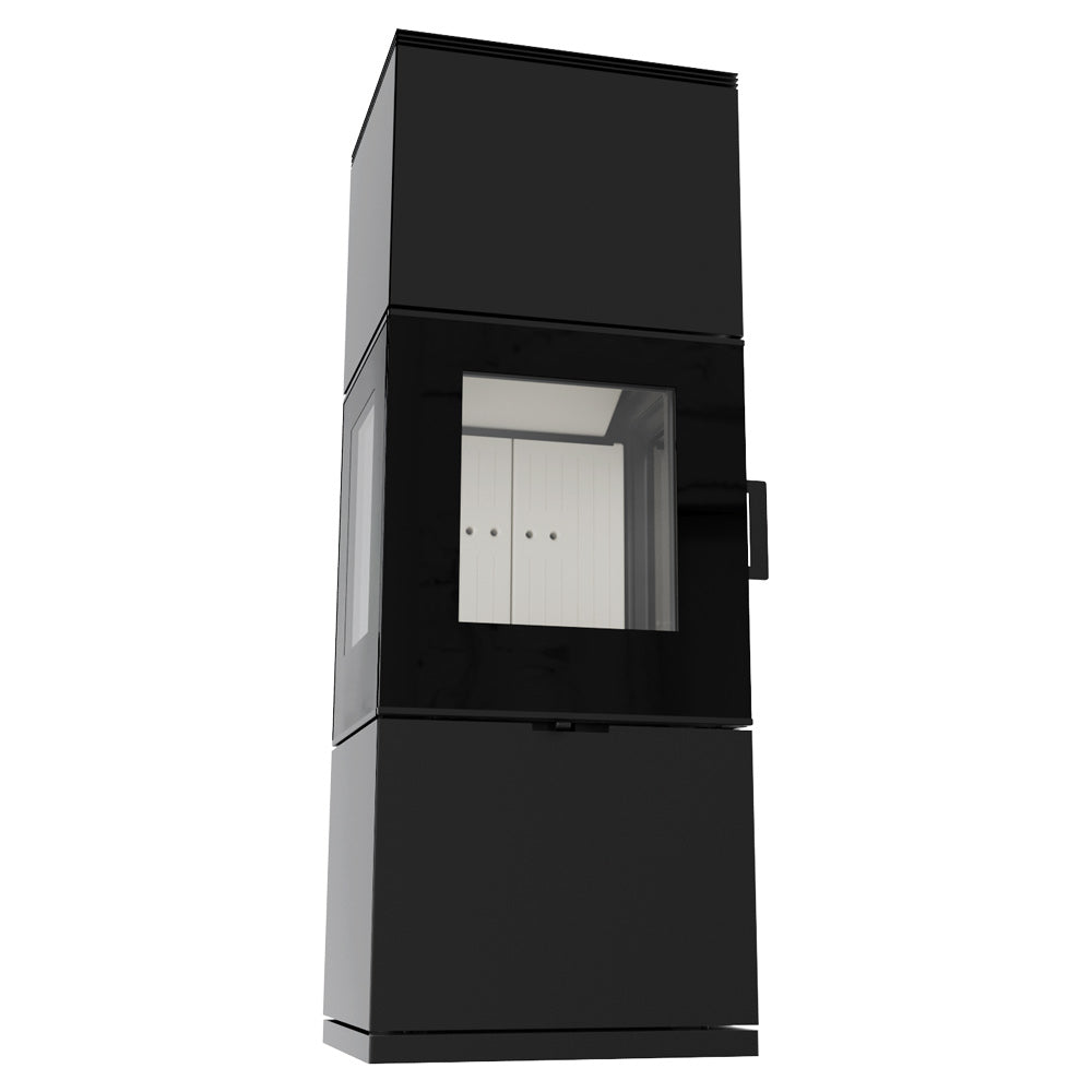 Kratki Kaminofen Inga PRO Links 8 kW Ø150 BImSchV Stufe 2 Holzofen