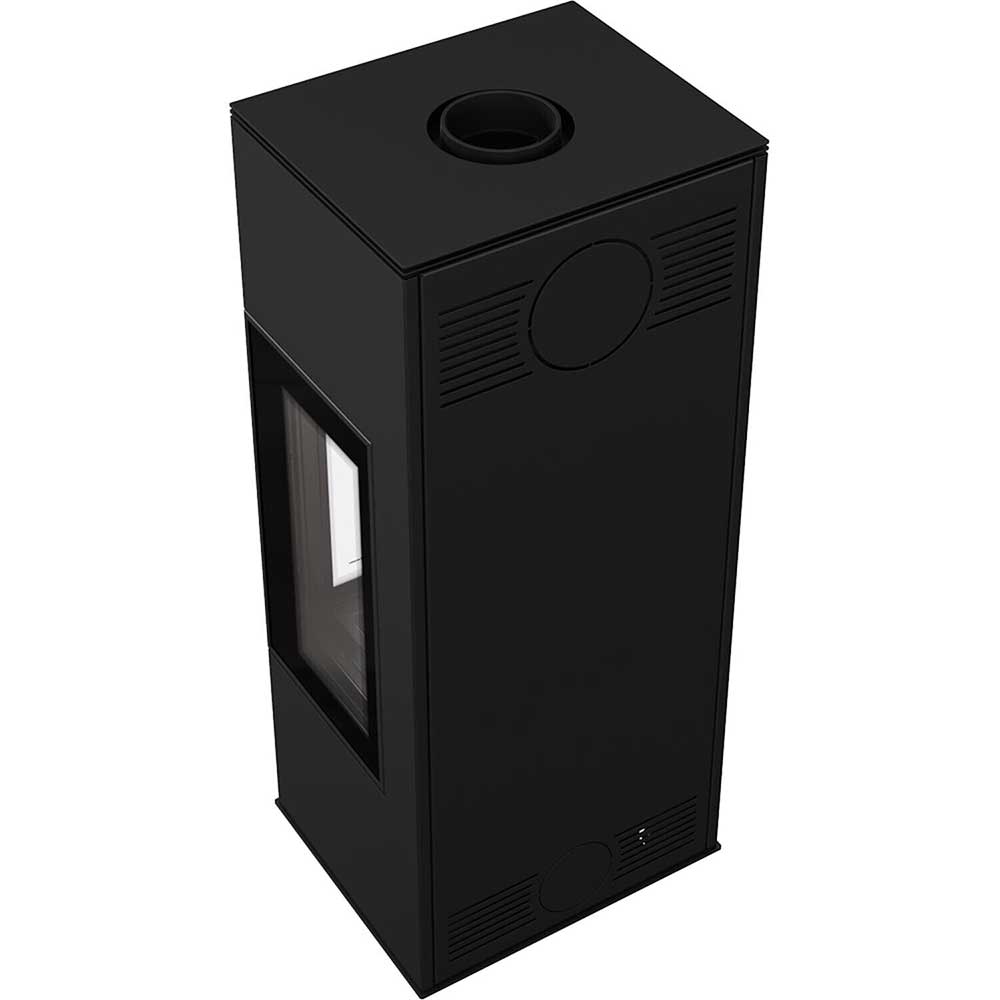 Kratki Kaminofen Thor View 3-seitig Rechts 8 kW Ø150 BImSchV Stufe 2 Holzofen