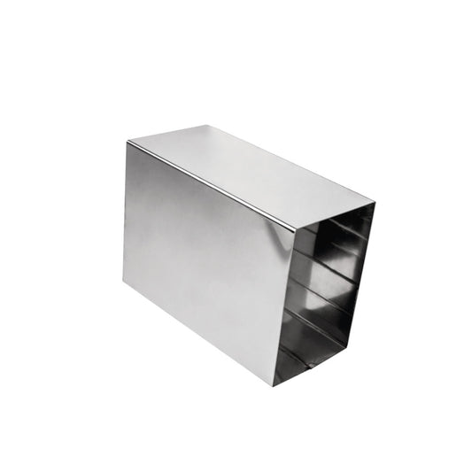 Edelstahl Verlängerung für Kamintür 25 cm - 140 x 210 mm