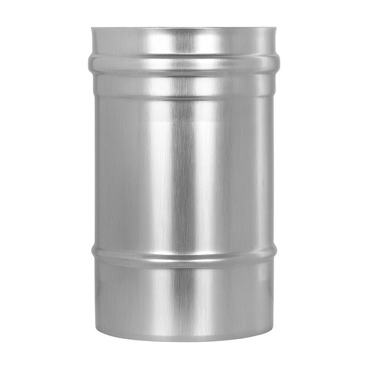 Edelstahl Kaminrohr Ø130 mm - Länge 250 mm - 0,6 mm - V4A, V2A - Abgasrohr Sanierung EW-FU Jeremias